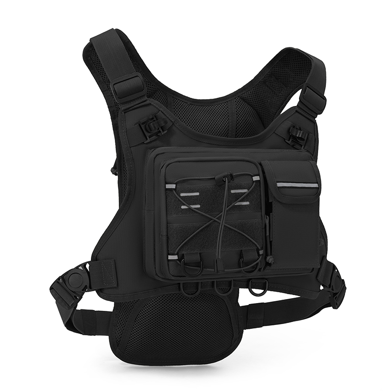 Cycling Gear Vest - سترة جري للرجال والنساء مع حقيبة