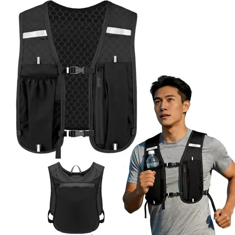 Cycling Backpack - سترة ترطيب للجري للنساء والرجال، مقاومة