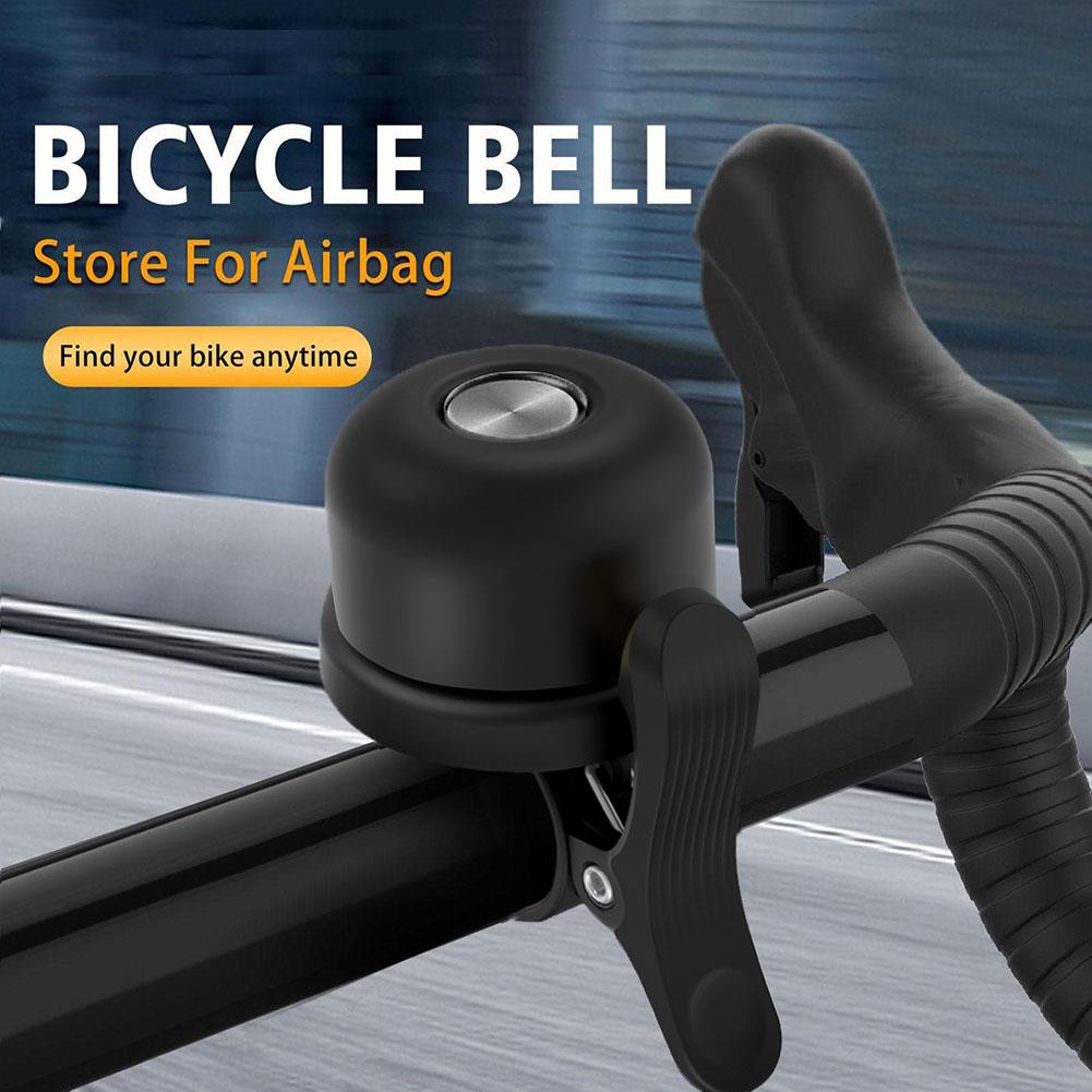 Bike Bell - جرس دراجة معدني مع حافظة AirTag
