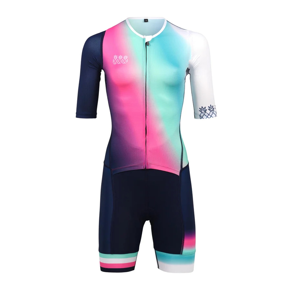 Cycling Gear Girls - بدلة ترياتلون سريعة الجفاف للنساء ،