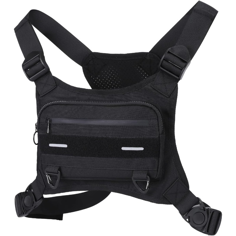 Cycling Gear Vest - حقيبة سترة تكتيكية متعددة الوظائف للرجال