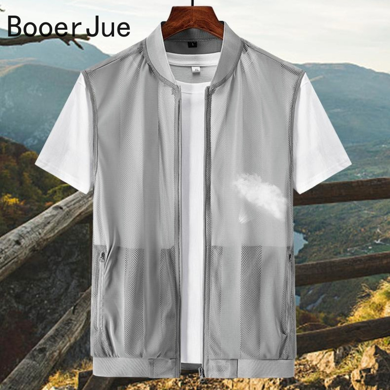 Cycling Gear Vest - سترة صيفية رجالية شبكية مجوفة للرياضات