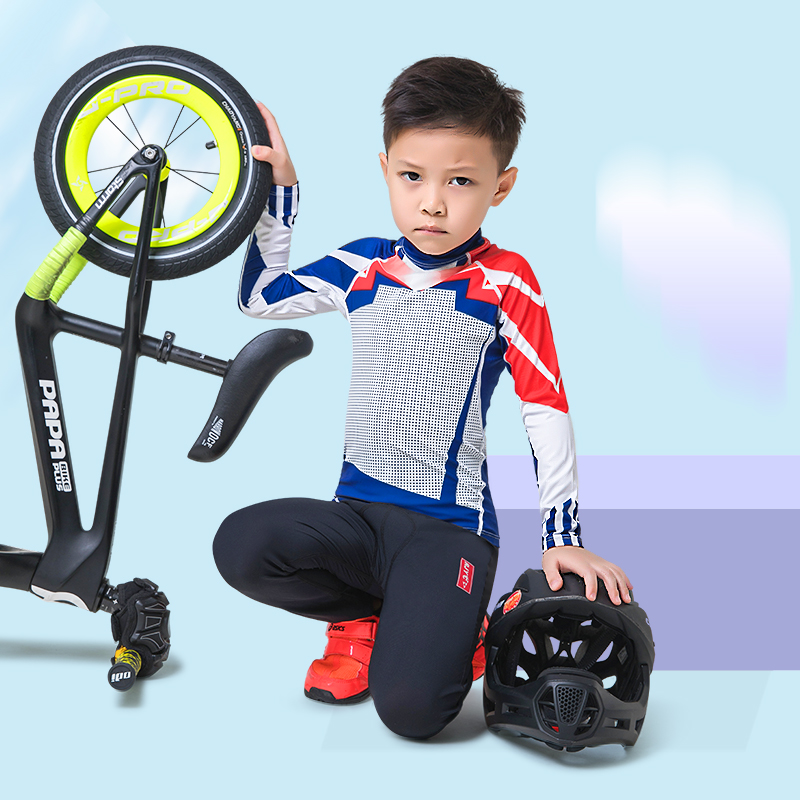 Cycling Gear Kids - 2021 طقم جيرسي لركوب الدراجات للأطفال