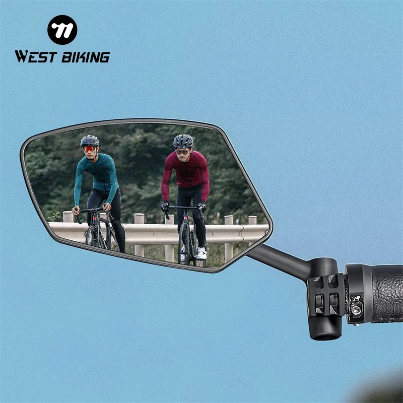 Cycle Zone - ركوب الدراجات الغربية-مرآة دراجة ، مانعة
