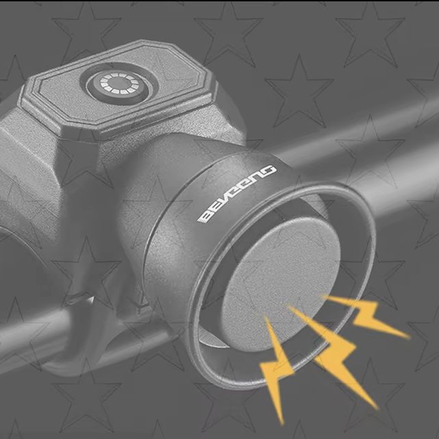 Bike Bell - جرس دراجة آمن، بوق كهربائي قابل