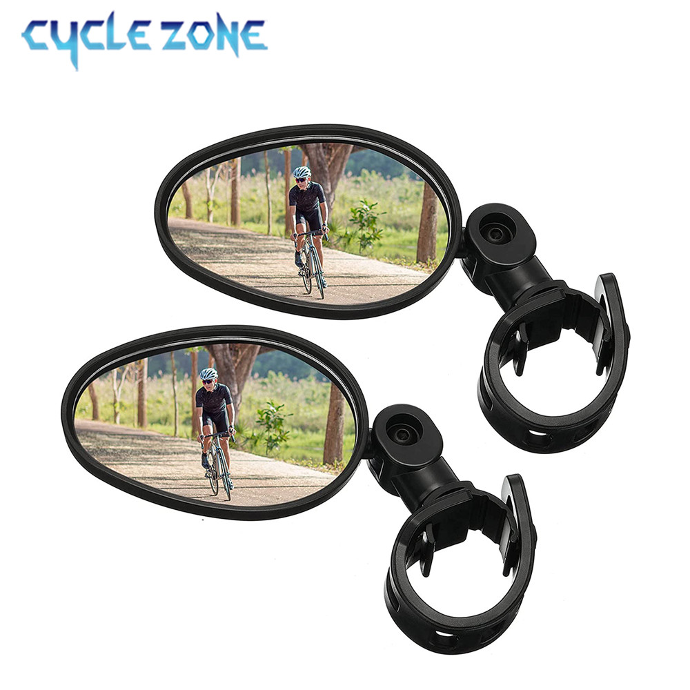 Cycle Zone - مرآة خلفية للدراجة قابلة للتعديل بزاوية