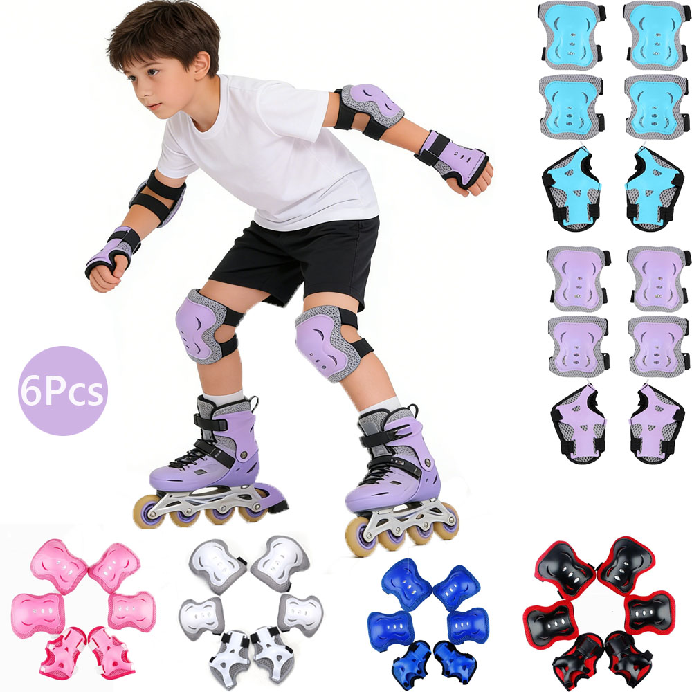 Cycling Gear Kids - وسادات الركبة للأطفال، وسادات الكوع للأعمار