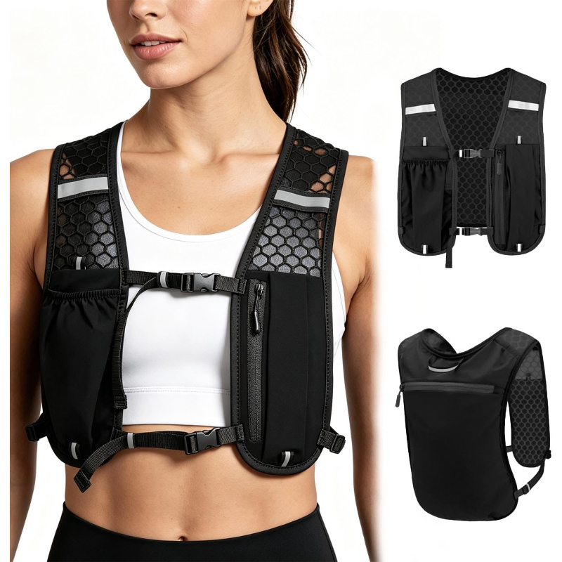 Cycling Gear Vest - حقيبة ظهر خفيفة الوزن للجري من
