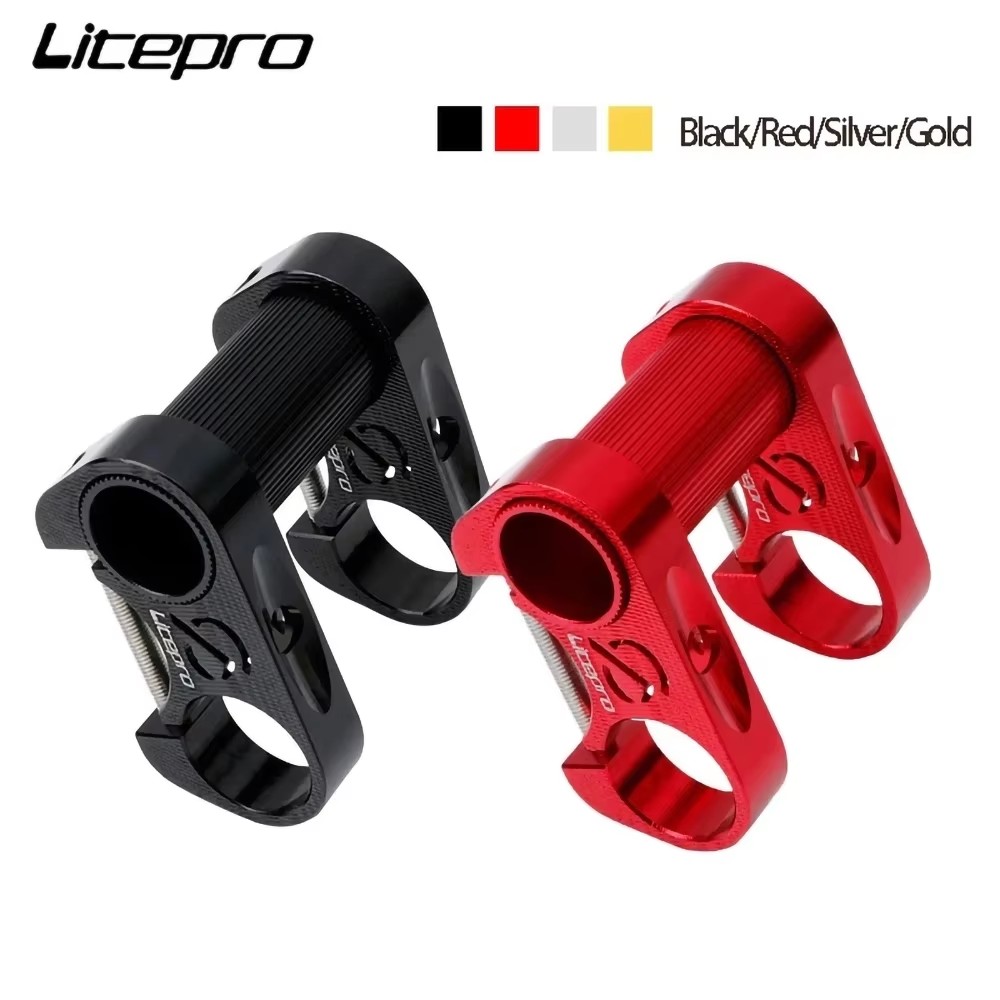 Bike Stem Riser - S95 للطي دراجة المقود مزدوج الجذعية