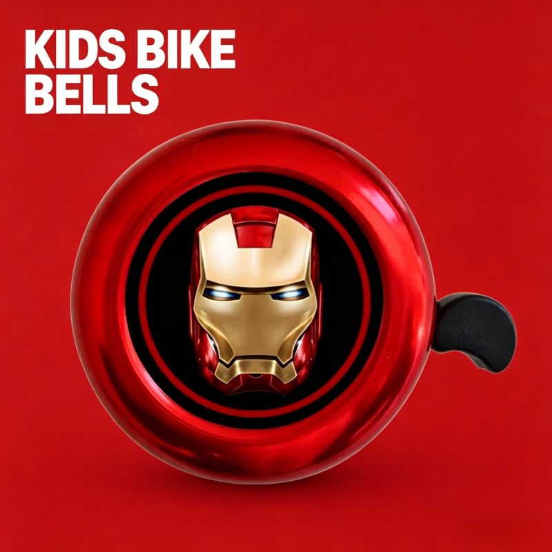 Bike Bell - جرس دراجة مارفل سبايدرمان، جرس تحذير