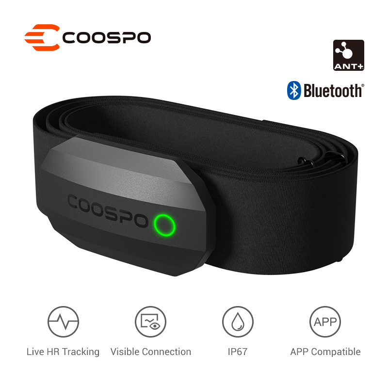 Cycling Zwift - COOSPO H808S مستشعر معدل ضربات القلب