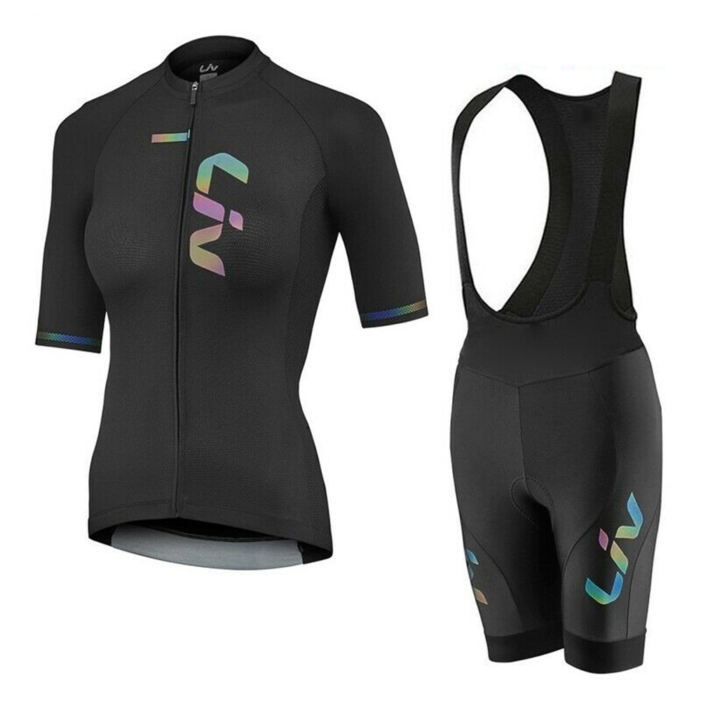 Cycling Gear Girls - مجموعة قميص ركوب الدراجات المتحركة والمريلة