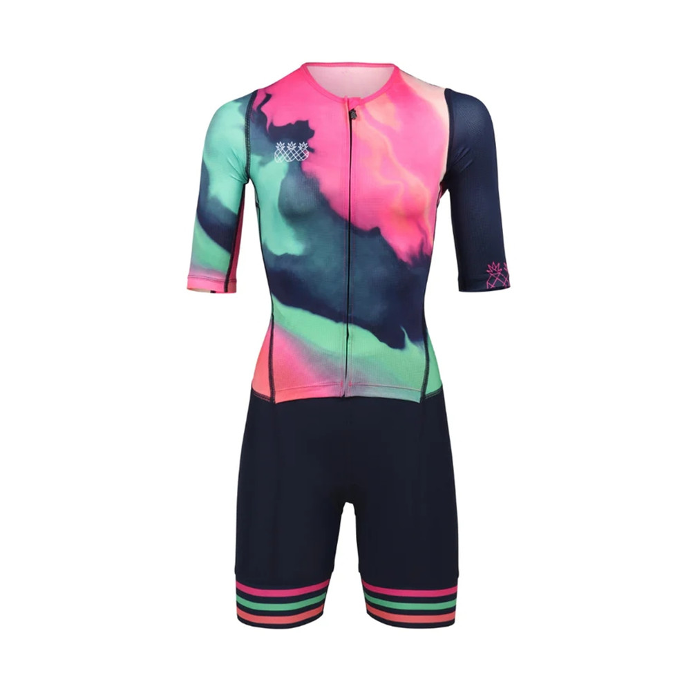بدلة ترياتلون سريعة الجفاف للن - مراجعة Cycling Gear Girls وسعره