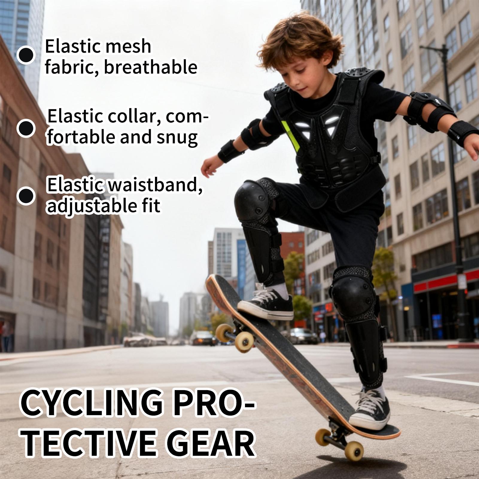 واقي الصدر لعتاد موتوكروس للشب - مراجعة Cycling Gear Kids وسعره