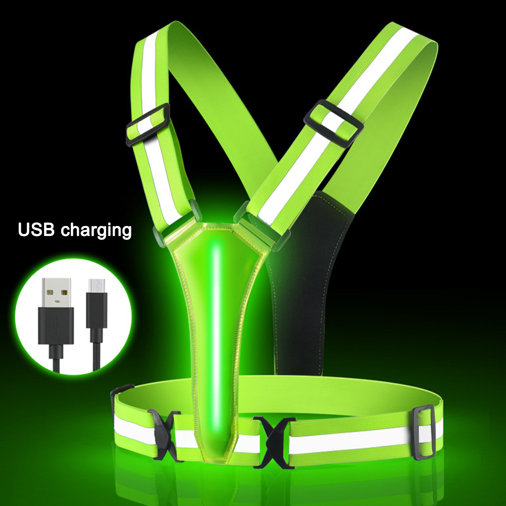 سترة ركض LED مع USB ، قابلة لإ - مراجعة Cycling Gear Vest وسعره