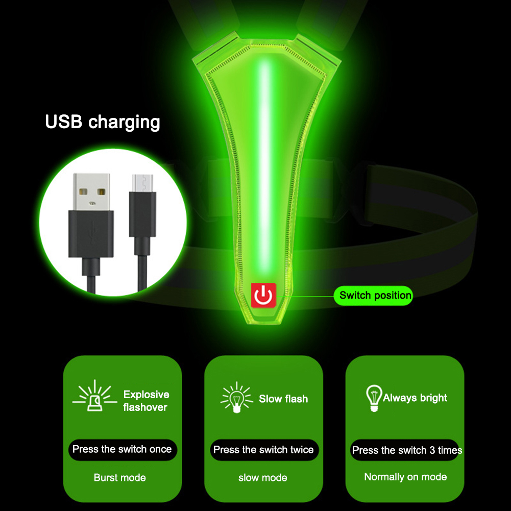 سترة ركض LED مع USB ، قابلة لإ - مراجعة Cycling Gear Vest وسعره