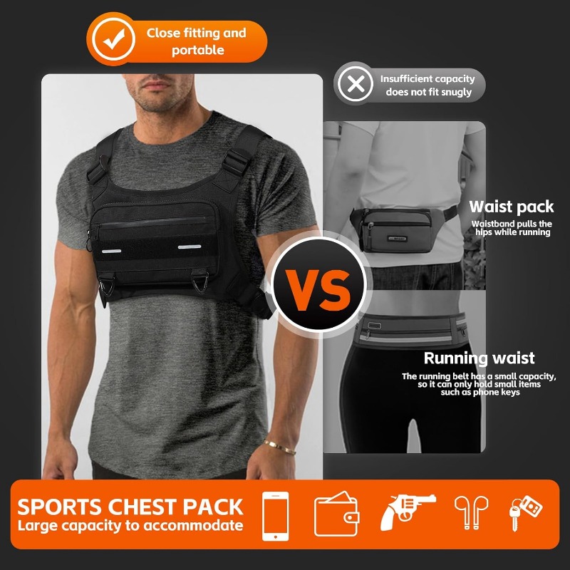 حقيبة سترة تكتيكية متعددة الوظ - مراجعة Cycling Gear Vest وسعره