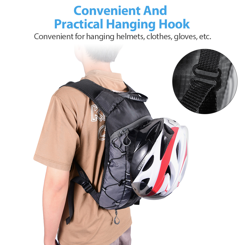 سترة ظهر للجري مع حقيبة ترطيب  - مراجعة Cycling Gear Vest وسعره