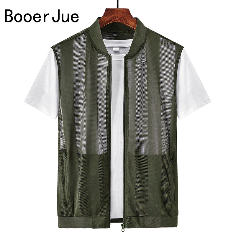 سترة صيفية رجالية شبكية مجوفة  - مراجعة Cycling Gear Vest وسعره