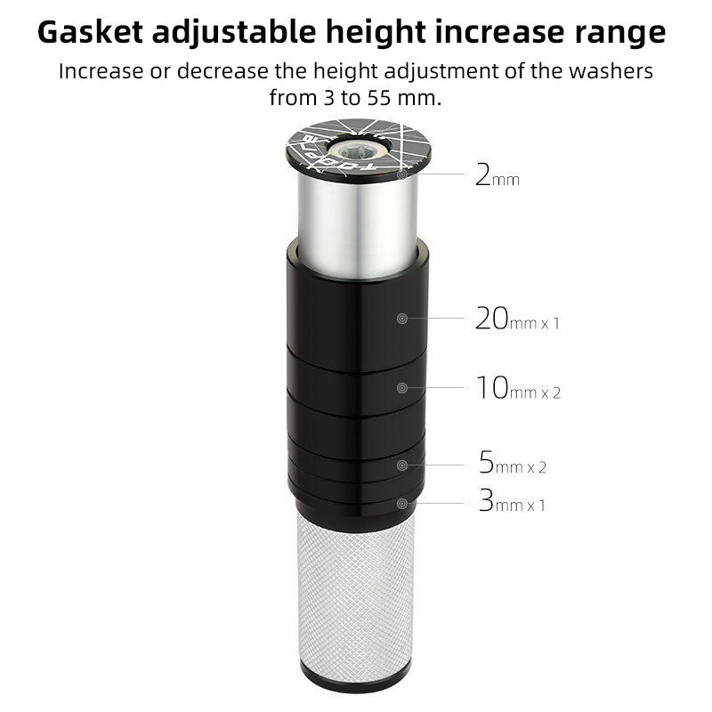 TOOPRE دراجة سبائك الألومنيوم  - مراجعة Bike Stem Riser وسعره