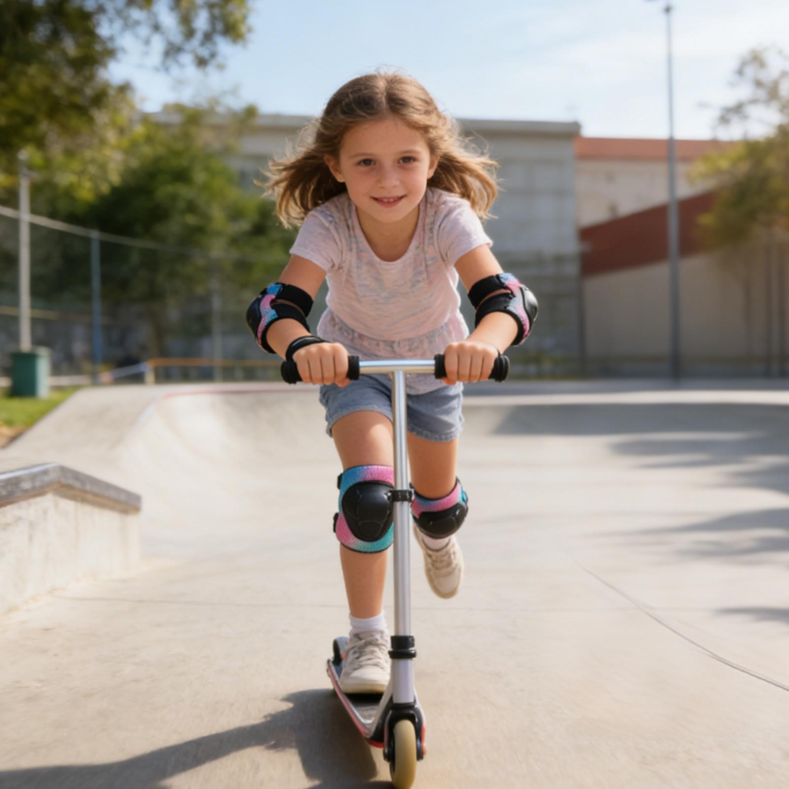 وسادات حماية للأطفال للركبة وا - مراجعة Cycling Gear Girls وسعره