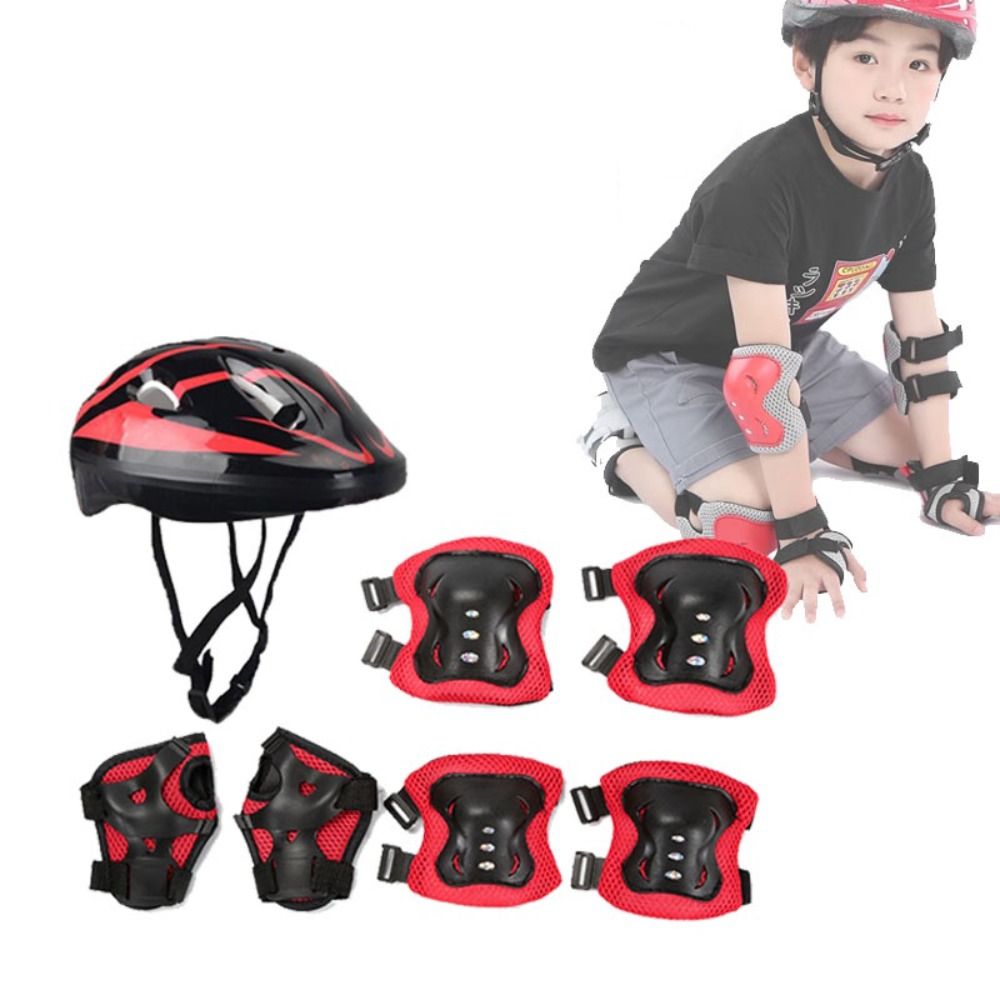 وسادات الركبة والكوع للأطفال ، - مراجعة Cycling Gear Kids وسعره