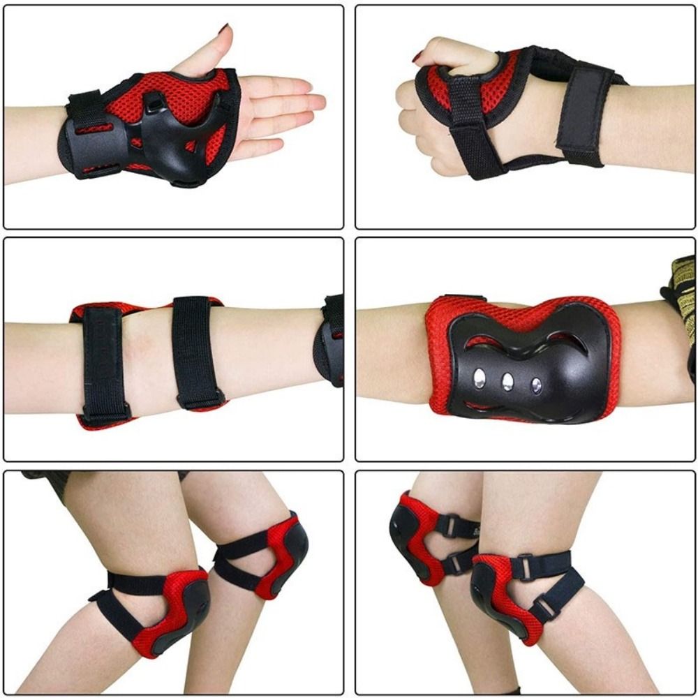 وسادات الركبة والكوع للأطفال ، - مراجعة Cycling Gear Kids وسعره