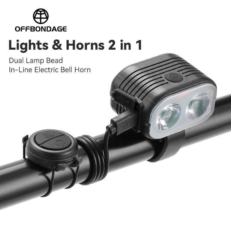 OFFBONDAGE دراجة المصباح القرن - مراجعة Bike Bell وسعره