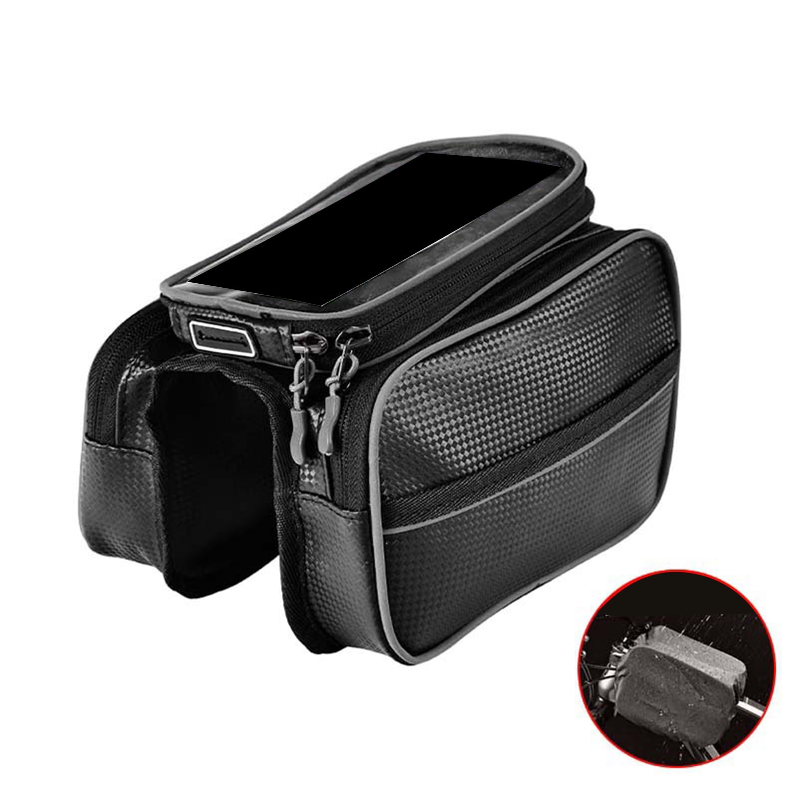 حقيبة إطار أمامية للدراجات لتخ - مراجعة Cycling Gear Essentials وسعره