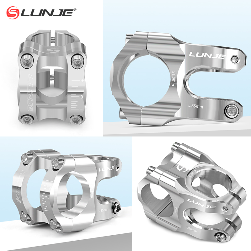 CNC خفيفة جذع دراجة 31.8x35mm  - مراجعة Bike Stem Riser وسعره