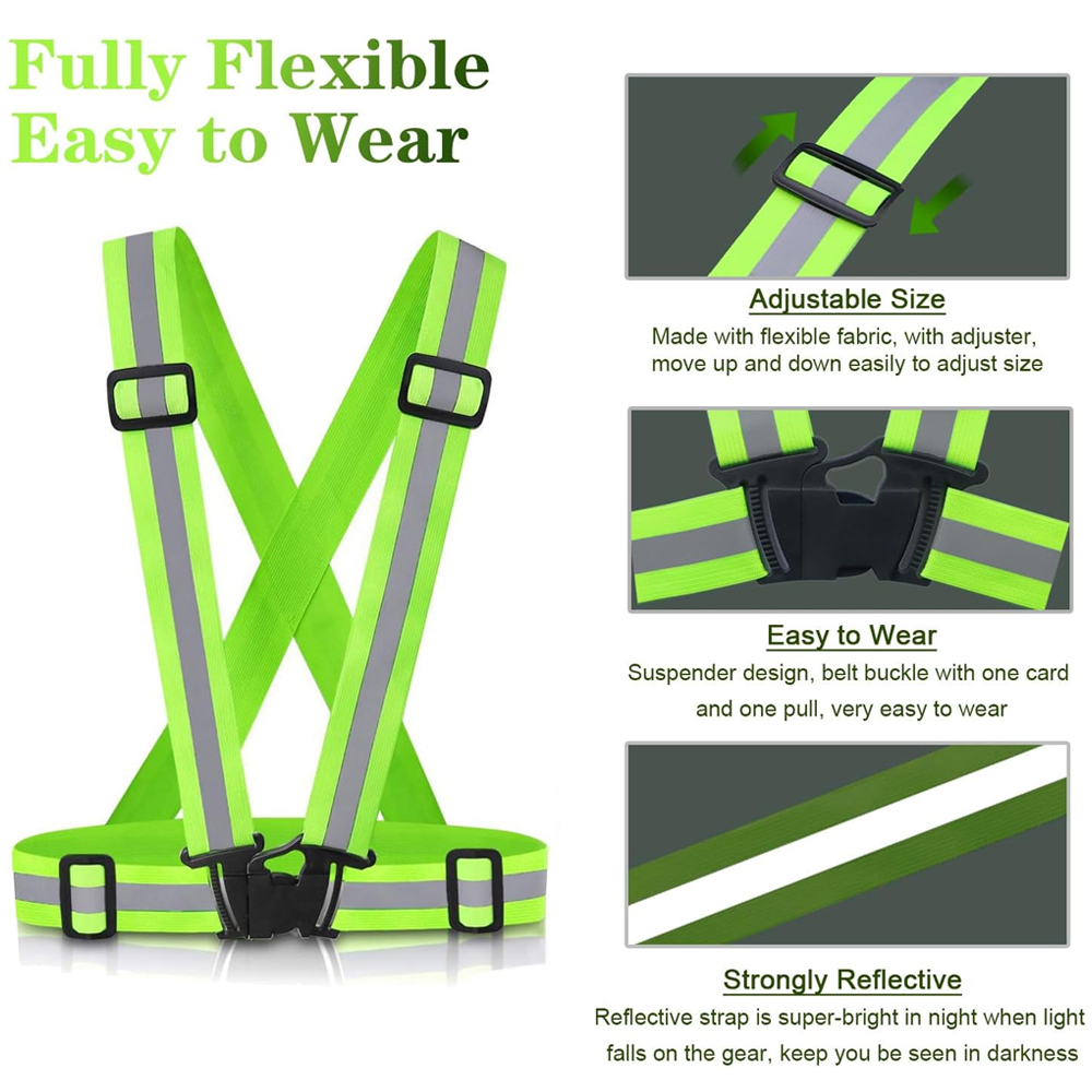 قطعة واحدة من سترة الجري الليل - مراجعة Cycling Gear Vest وسعره