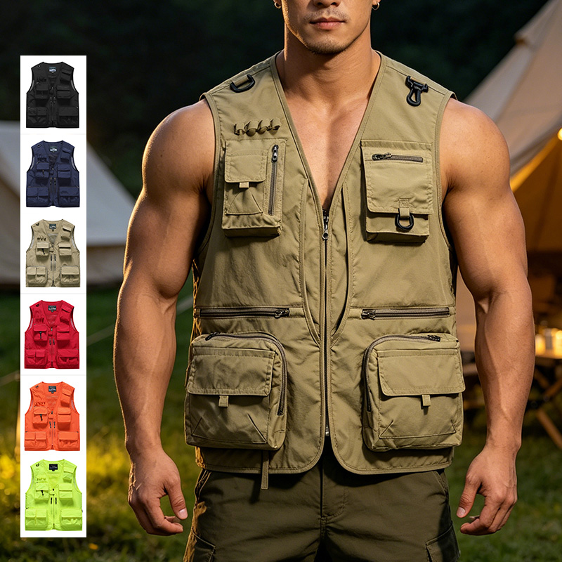 سترة صيفية للأنشطة الخارجية وا - مراجعة Cycling Gear Vest وسعره