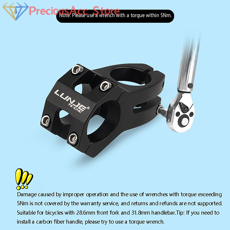 دراجة المقود الجذعية قوة قصيرة - مراجعة Bike Stem Riser وسعره