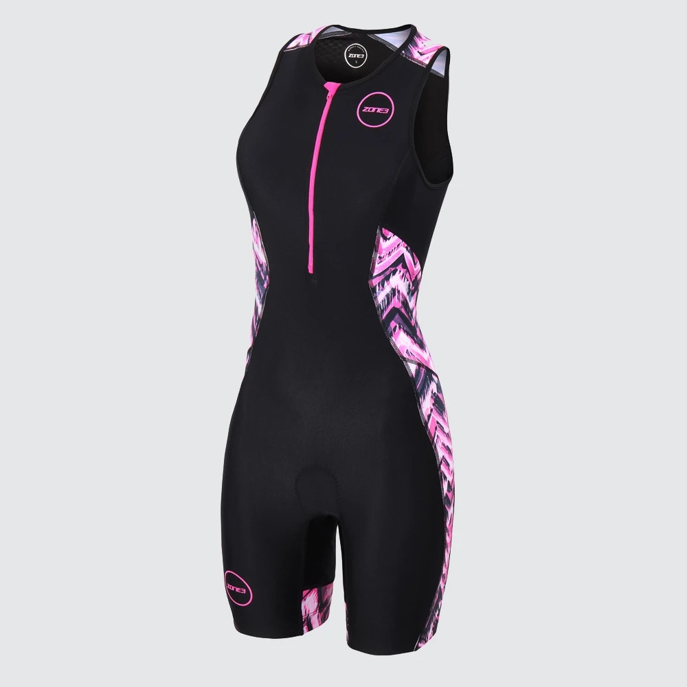 بدلة الترياتلون ZONE3 للنساء ، - مراجعة Cycling Gear Girls وسعره