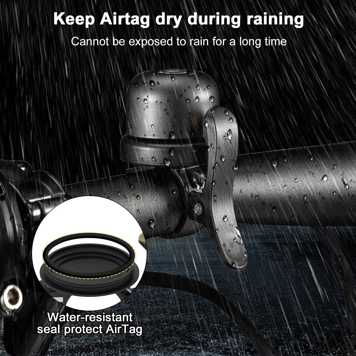 جرس الدراجة لجهاز Apple AirTag - مراجعة Bike Bell وسعره