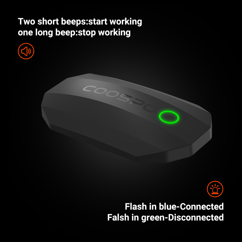 COOSPO H808S مستشعر معدل ضربات - مراجعة Cycling Zwift وسعره