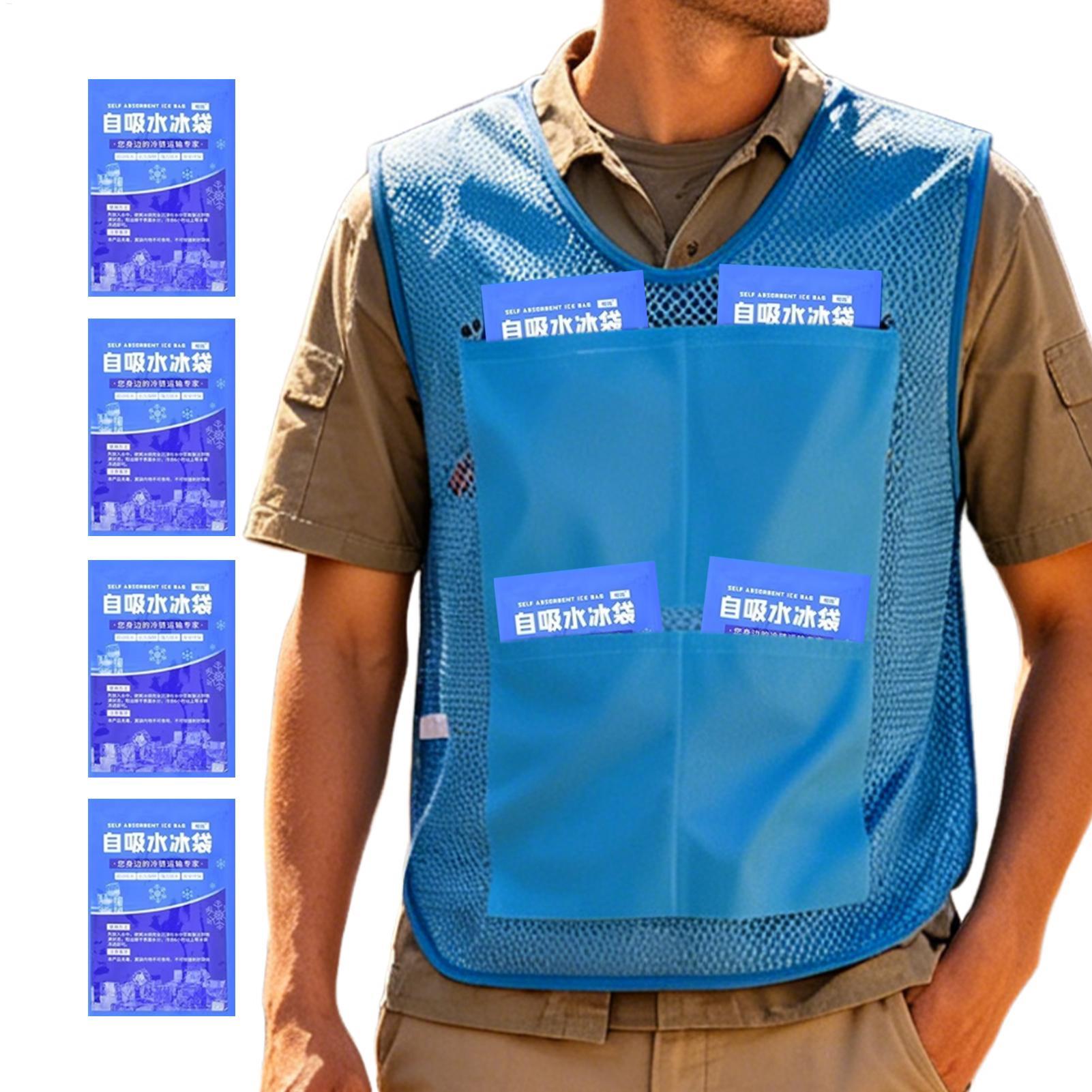 سترة تبريد خفيفة الوزن ومسامية - مراجعة Cycling Gear Vest وسعره
